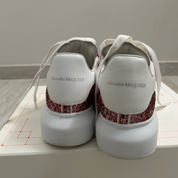 Alexander McQueen Glitter pink sneakers— worn twice! - Picture 10 of 12